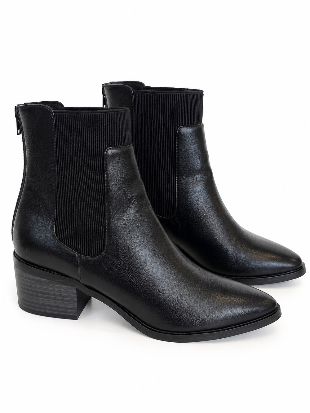 Crown Vintage Black Western Chelsea Boots 8.5 | Star Trek Screen Worn